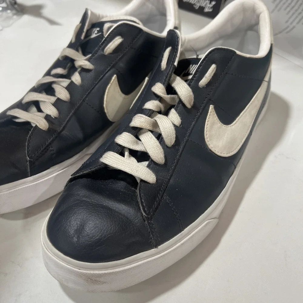 2011 Nike Sweet Classic Leather‎ 318333 402 blue white MEN  Size  13